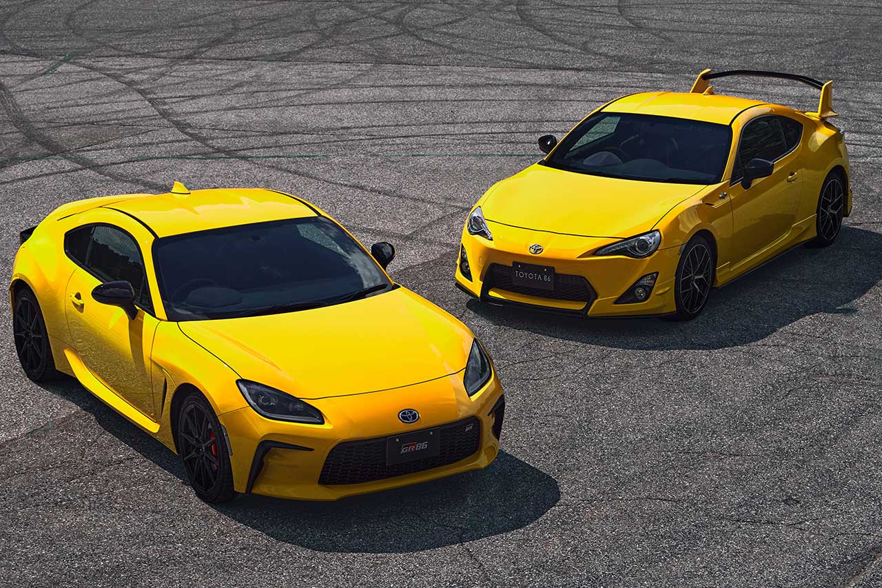 トヨタGR86にサンライズイエローの特別仕様車が300台限定で登場