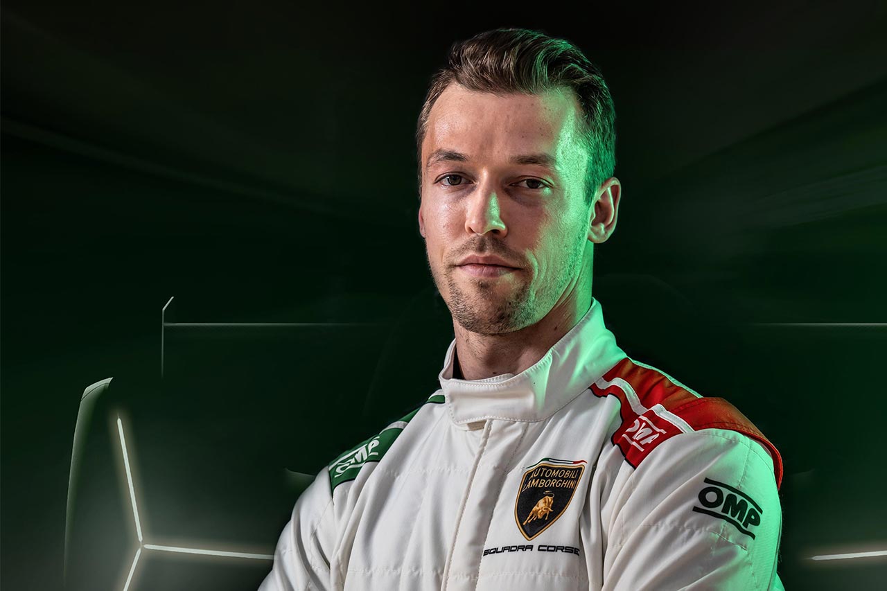 元F1ドライバーのダニール・クビアトがスーパーGT GT300クラスに挑戦