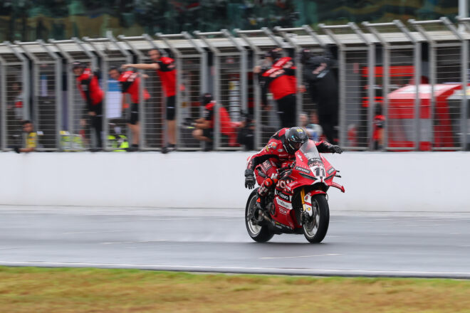 ドゥカティ水野涼、第2戦SUGOを欠場。事前テストでの転倒で「肩部骨折