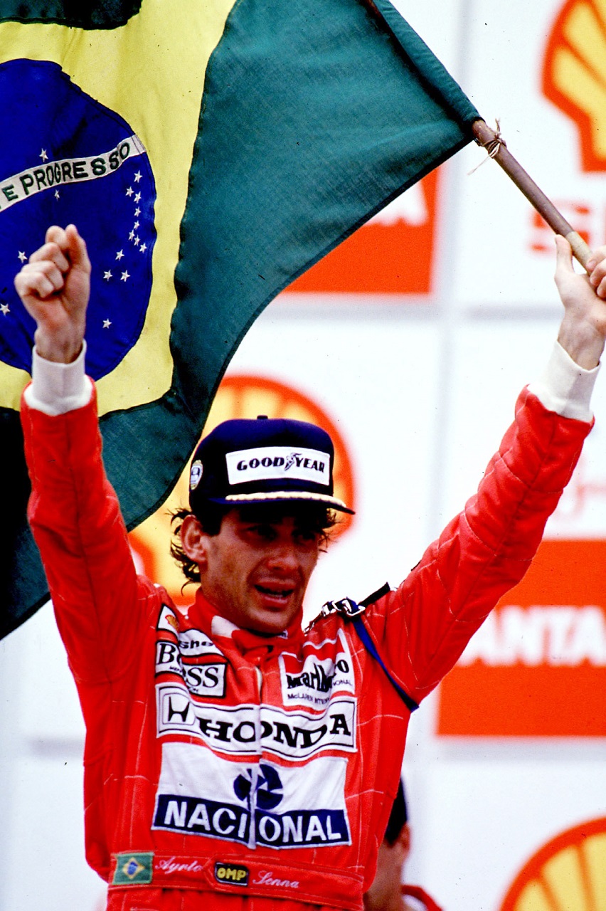 アイルトン・セナ（マクラーレン）が母国GP初優勝 | autosport web