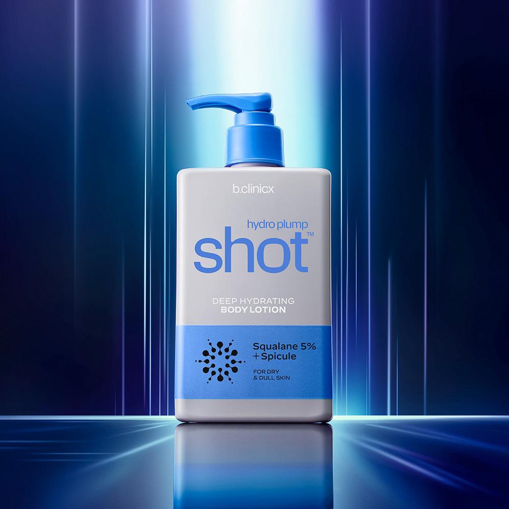 b.clinicx Hydro Plum Shot 5% Deep Hydrating Body Lotion 300ml