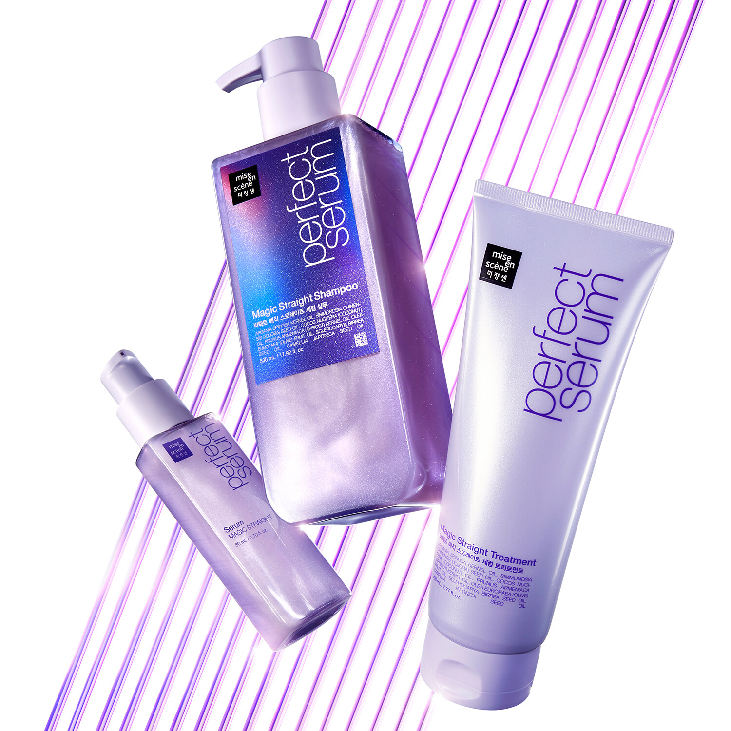 Mise-en-scene Perfect Magic Straight Serum Shampoo 530ml | OLIVE