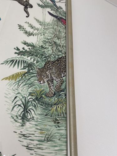 エルメスの壁紙で空間を彩るインテリア｜ecco babyのパーソナル