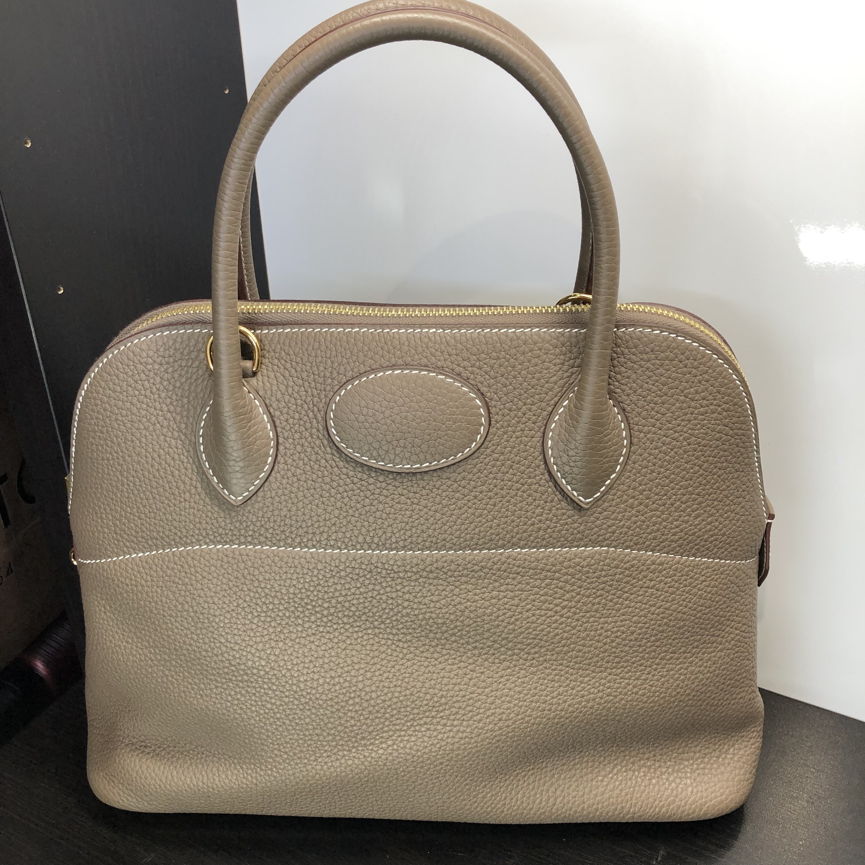 超レア国内発送】エルメス ボリード31エトープ×ゴールド金具 (HERMES