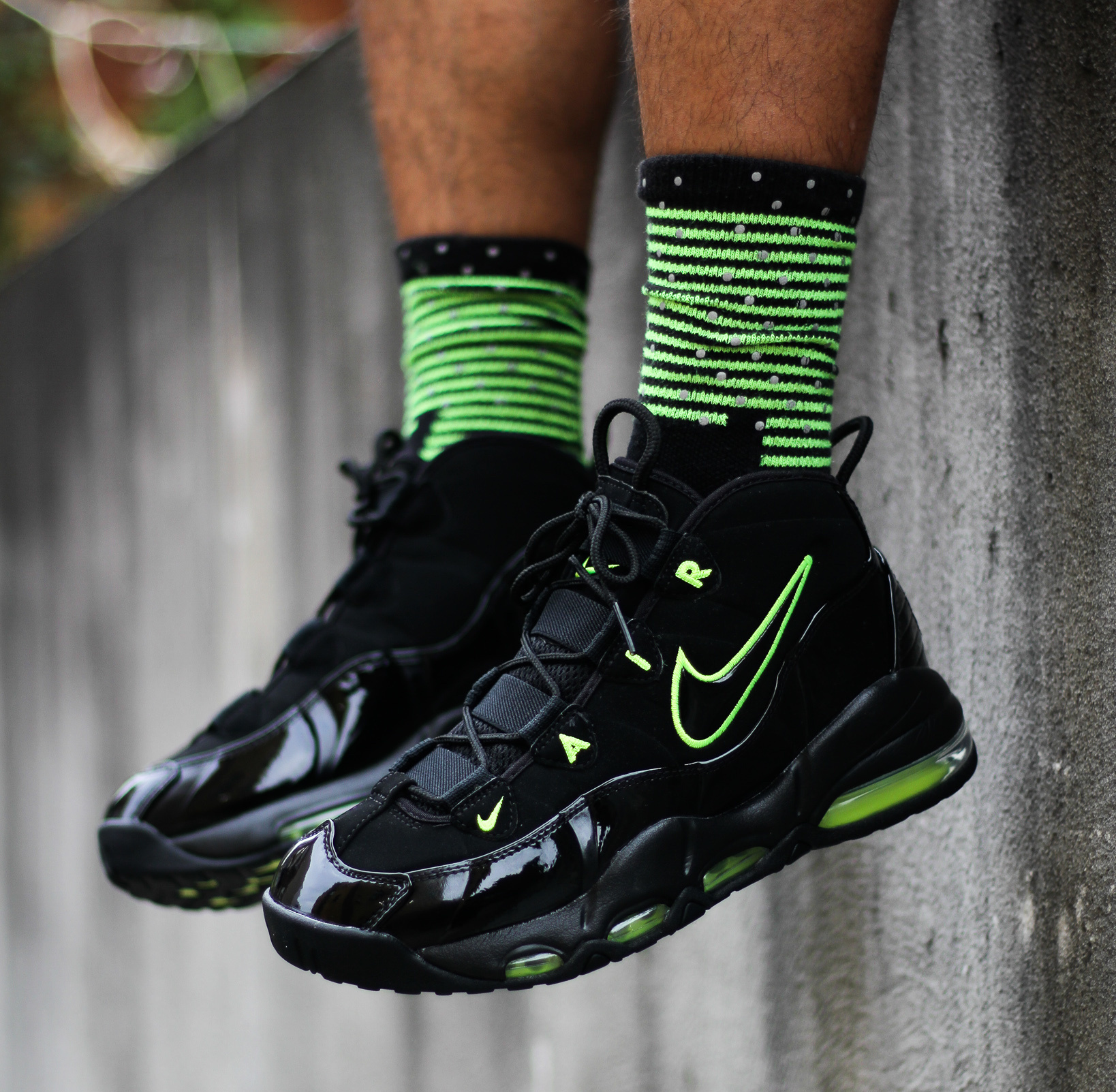 Nike Air Max Uptempo 95 Black Volt エアマックス アップテンポ (Nike