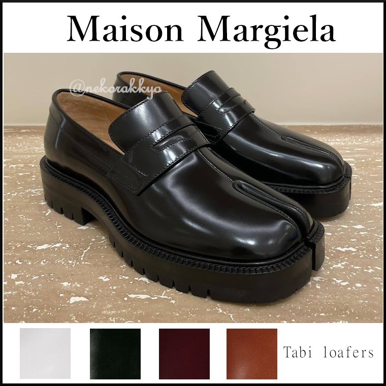 Maison Margiela＊Tabi loafers レザーローファー＊送料込 (Maison