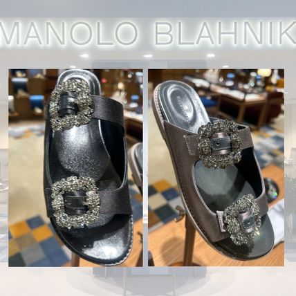 Manolo Blahnik Hangisi(マノロブラニク) サンダル・ミュール