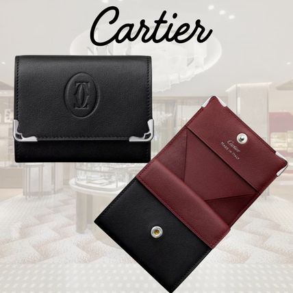 カーフスキン Cartier(カルティエ) カードケース・名刺入れ(レディース