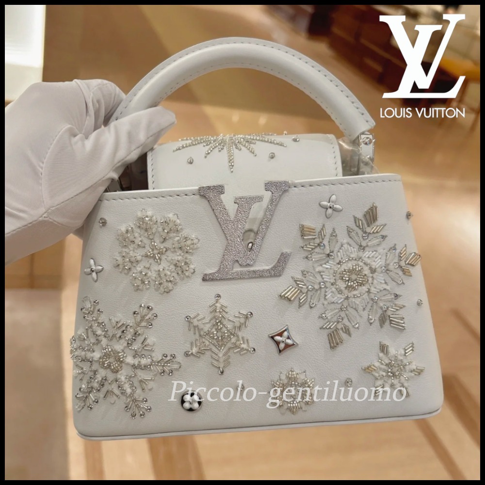 煌めく雪の結晶☆】ルイヴィトン カプシーヌミニ (Louis Vuitton