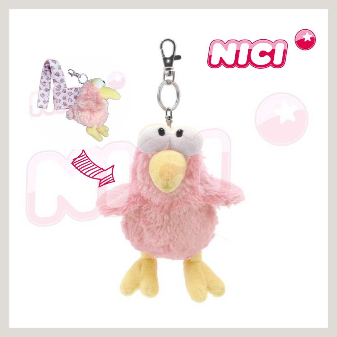 追跡有☆台湾限定 NICI ドリンクホルダー ピンクハチドリ (NICI