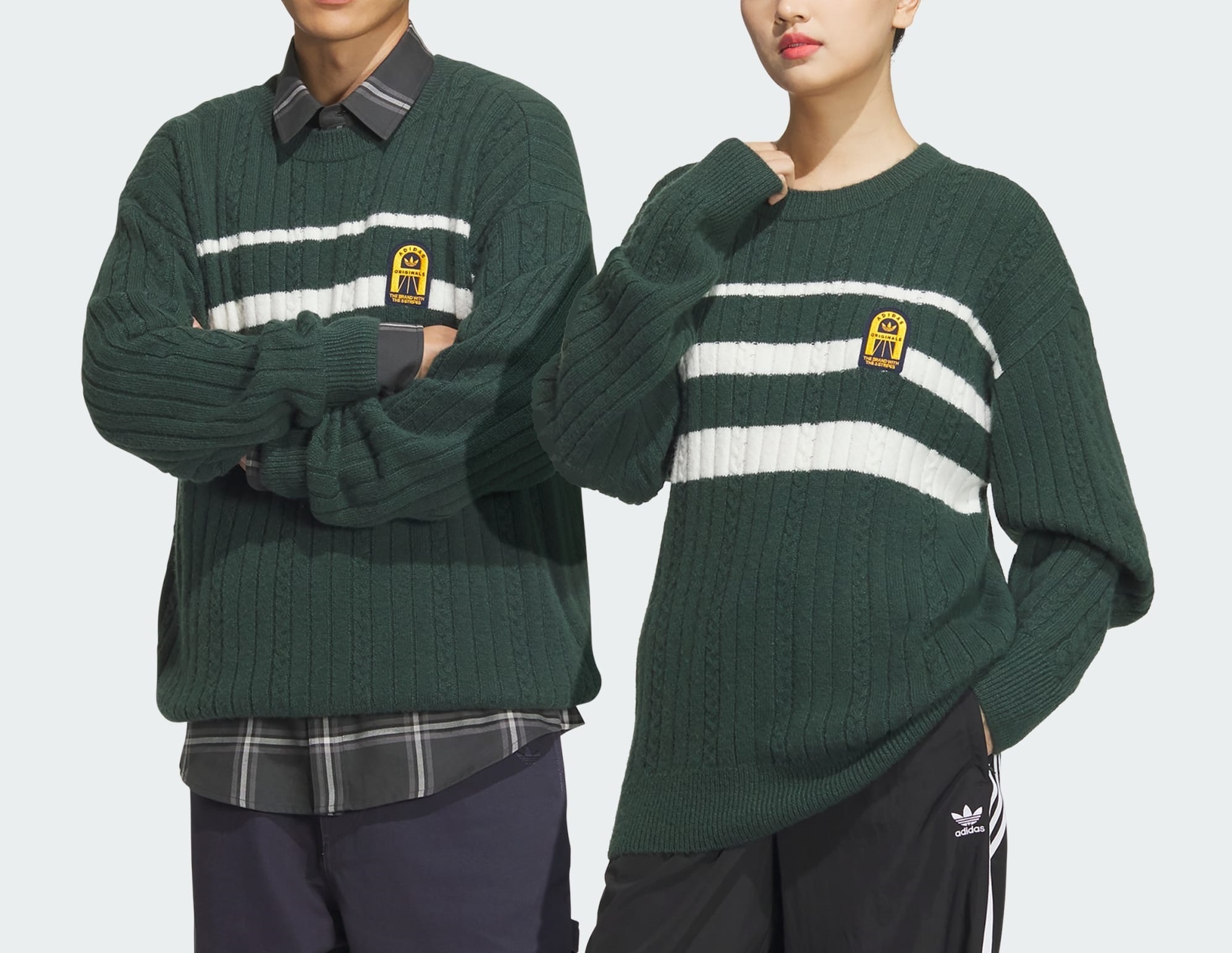 ☆adidas originals☆UNISEX☆SPO KNIT PO セーター☆追跡可 (adidas