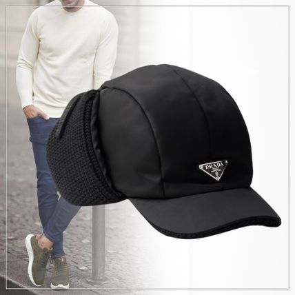 イタリア PRADA(プラダ) ハンチング・キャスケット(メンズ) - ブランド