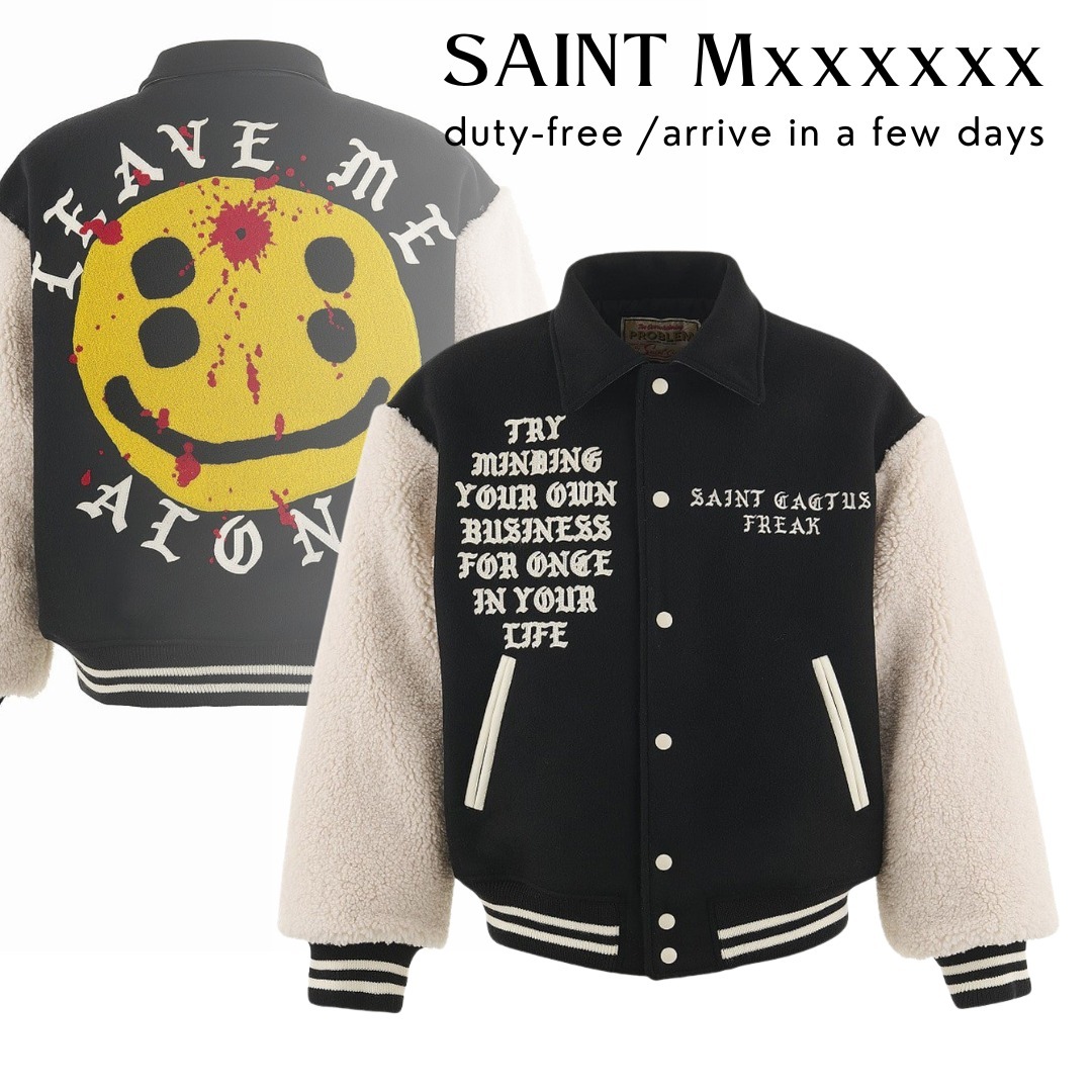 SAINT Mxxxxxx】CP_VARSITY JKT/LMA (Saint Mxxxxxx/ジャケットその他