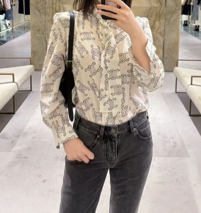 シルク ブラウス CELINE Triomphe(セリーヌ トリオンフ) - ブランド