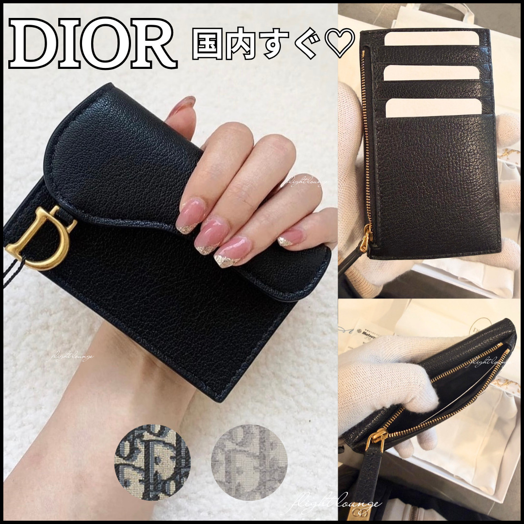 DIOR Saddle Cosmos ジップ カードホルダー (Dior/カードケース・名刺