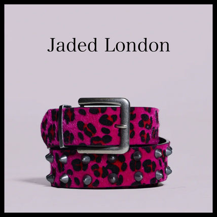ピンク系 JADED LONDON(ジェイデッドロンドン) ベルト(メンズ