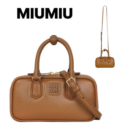 ブラウン（茶色）系 MiuMiu Arcadie(ミュウミュウ アルカディ) バッグ