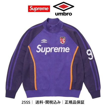 パープル（紫）系 Supreme(シュプリーム) ニット・セーター(メンズ