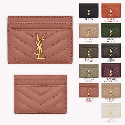 ホワイト（白）系 Saint Laurent(サンローラン) カードケース・名刺