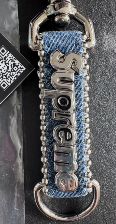 25SS Week14☆Supreme b.b. Simon Denim Keychain (Supreme/キーケース