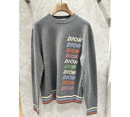 グレー（灰色）系 Dior(ディオール) ニット・セーター(メンズ