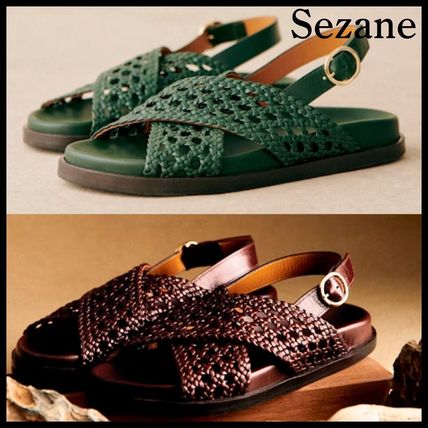 SEZANE(セザンヌ) サンダル・ミュール(レディース) - ブランド通販のBUYMA