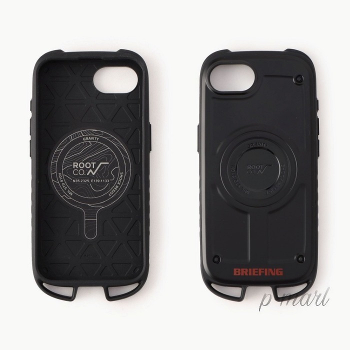 国内発*BRIEFING × ROOT CO. アウトドア iPhoneケース 16e (BRIEFING