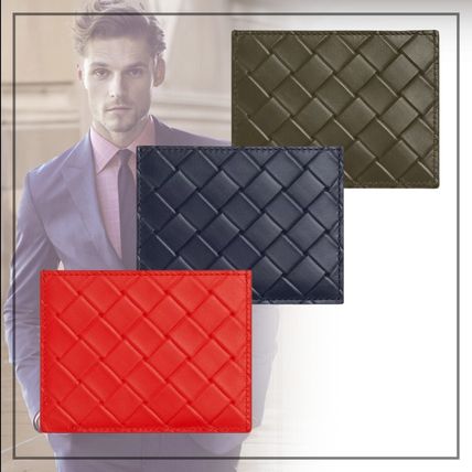 レッド（赤）系 BOTTEGA VENETA(ボッテガヴェネタ) カードケース・名刺