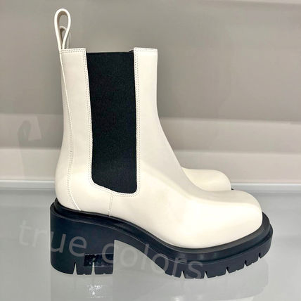 ホワイト（白）系 24cm BOTTEGA VENETA(ボッテガヴェネタ) ブーツ