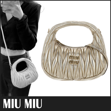 ゴールド（金色）系 MiuMiu(ミュウミュウ) ショルダーバッグ