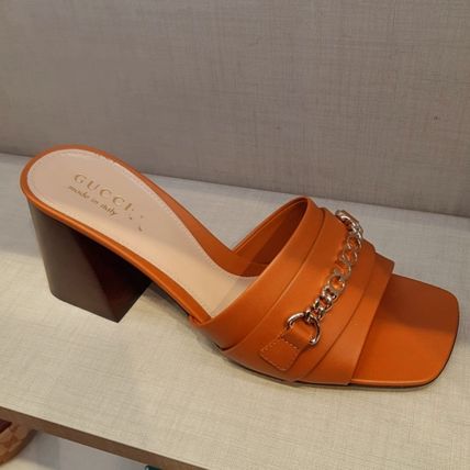 チャンキーヒール GUCCI(グッチ) サンダル・ミュール(レディース