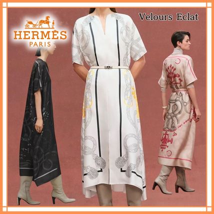 シルク HERMES(エルメス) ワンピース・オールインワン(レディース