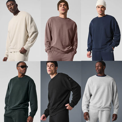 韓国 グレー（灰色）系 ALO Yoga(アロー) スウェット・トレーナー