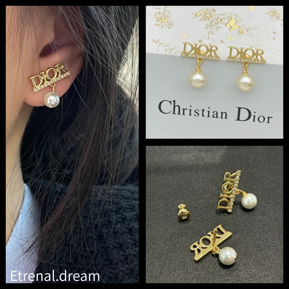 キラキラ＆エレガント】Dior ディオレボリューションピアス (Dior