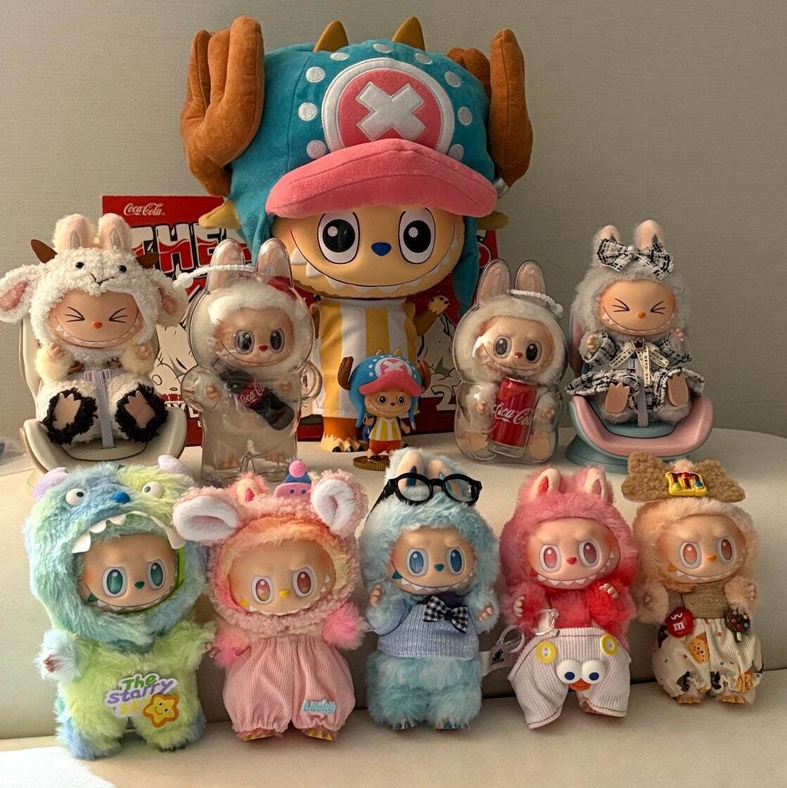 POP MART】MEGA LABUBU x One Piece Tony Tony Chopper 400% (POP MART
