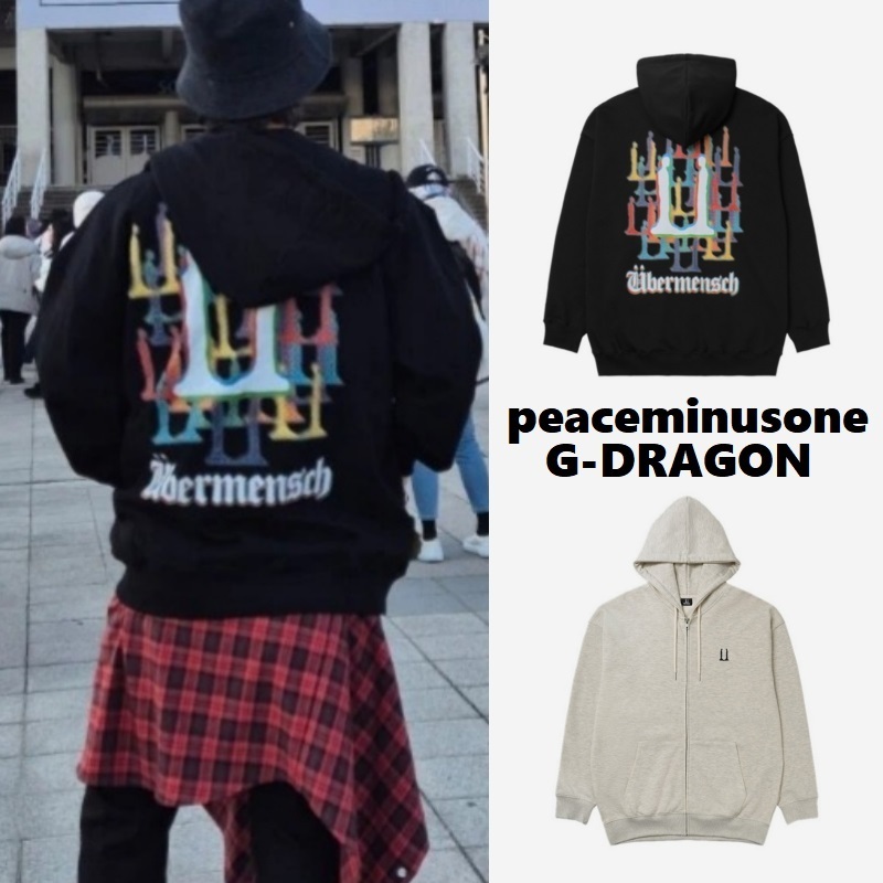 G-DRAGON Ubermensch Hoodie Zip-Up (peaceminusone/パーカー
