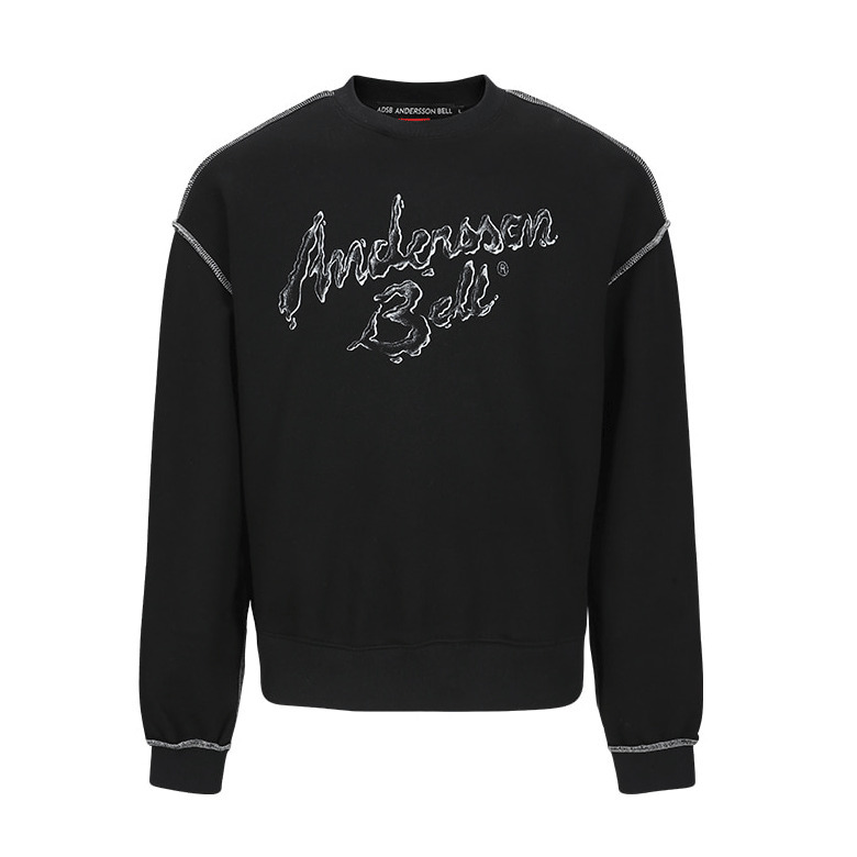 ☆ANDERSSON BELL☆UNISEX LIQUID LOGO SWEATSHIRT (ANDERSSON BELL