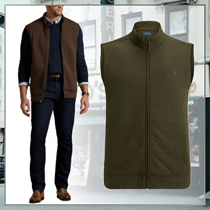 ブラウン（茶色）系 POLO RALPH LAUREN(ポロラルフローレン) ベスト