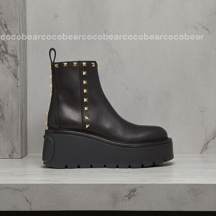 VALENTINO(ヴァレンティノ) ショートブーツ・ブーティ(レディース