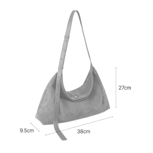 JOY GRYSON] Seli Shoulder Bag Suede 牛革スエード 送料税込 (JOY