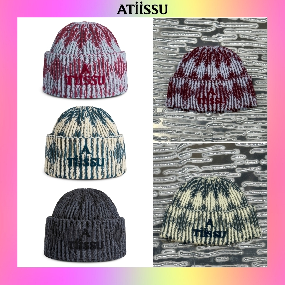 ATiiSSU】韓国人気☆ Dia Beanie (ATiiSSU/ニットキャップ・ビーニー