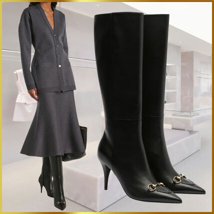 ニーハイブーツ GUCCI(グッチ) ロングブーツ(レディース) - ブランド