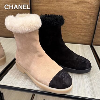 ムートン CHANEL(シャネル) ブーツ(レディース) - ブランド通販のBUYMA
