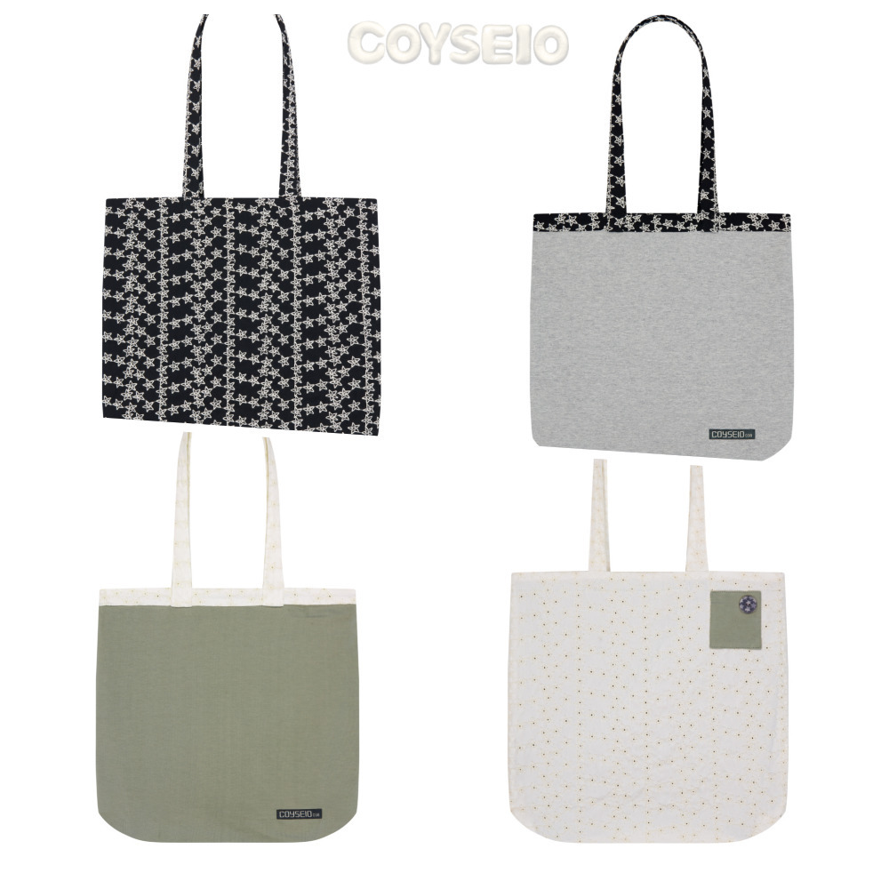 COYSEIO コイセイオ】 038 STAR REVERSIBLE BAG COYSEIO トートバッグ