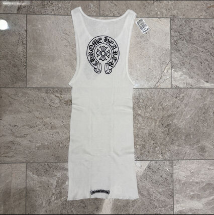 ホワイト（白）系 CHROME HEARTS(クロムハーツ) キャミソール