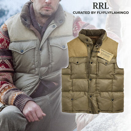 RRL(ダブルアールエル) ダウンベスト(メンズ) - ブランド通販のBUYMA