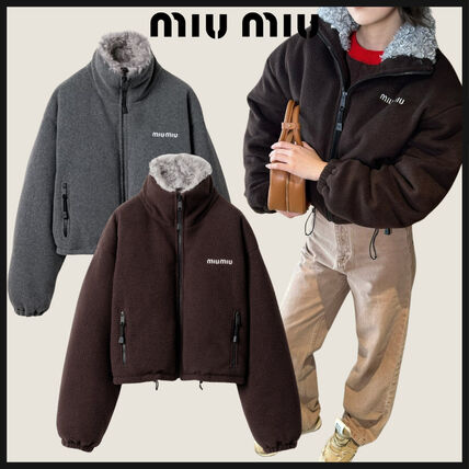XL以上 MiuMiu(ミュウミュウ) フリースジャケット(レディース