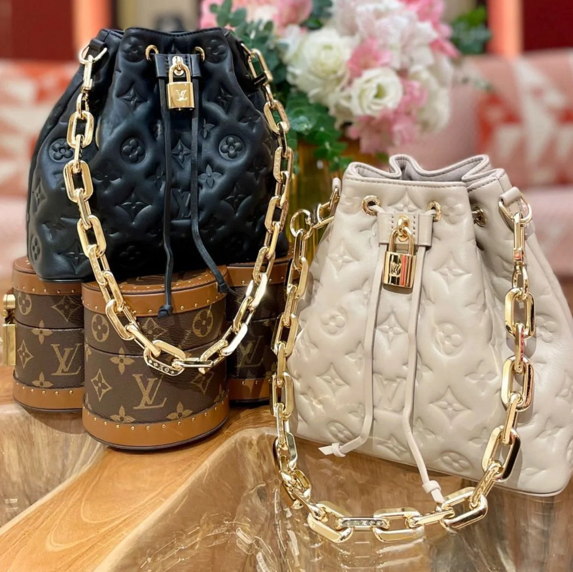 2wayで使える】Louis Vuitton クッサン バケット (Louis Vuitton