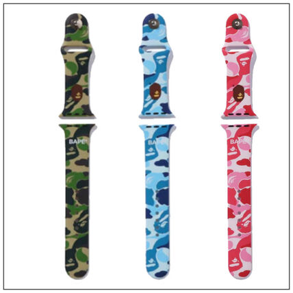 A BATHING APE(アベイシングエイプ) 腕時計用ベルト・バンド(メンズ