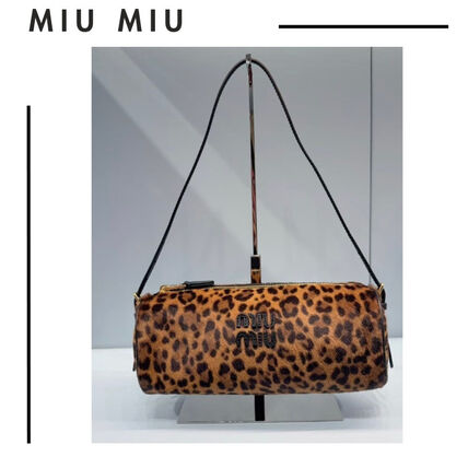 レオパード（ヒョウ柄） MiuMiu(ミュウミュウ) ショルダーバッグ